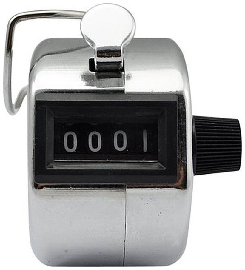 

Tiny Deal 4 Digit Manual Hand Tally Mechanical Palm Click Counter