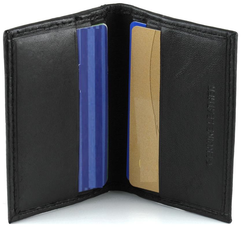 

TLN Leather Soft Leather Credit Card Holder Wallet Credit Card Holder
