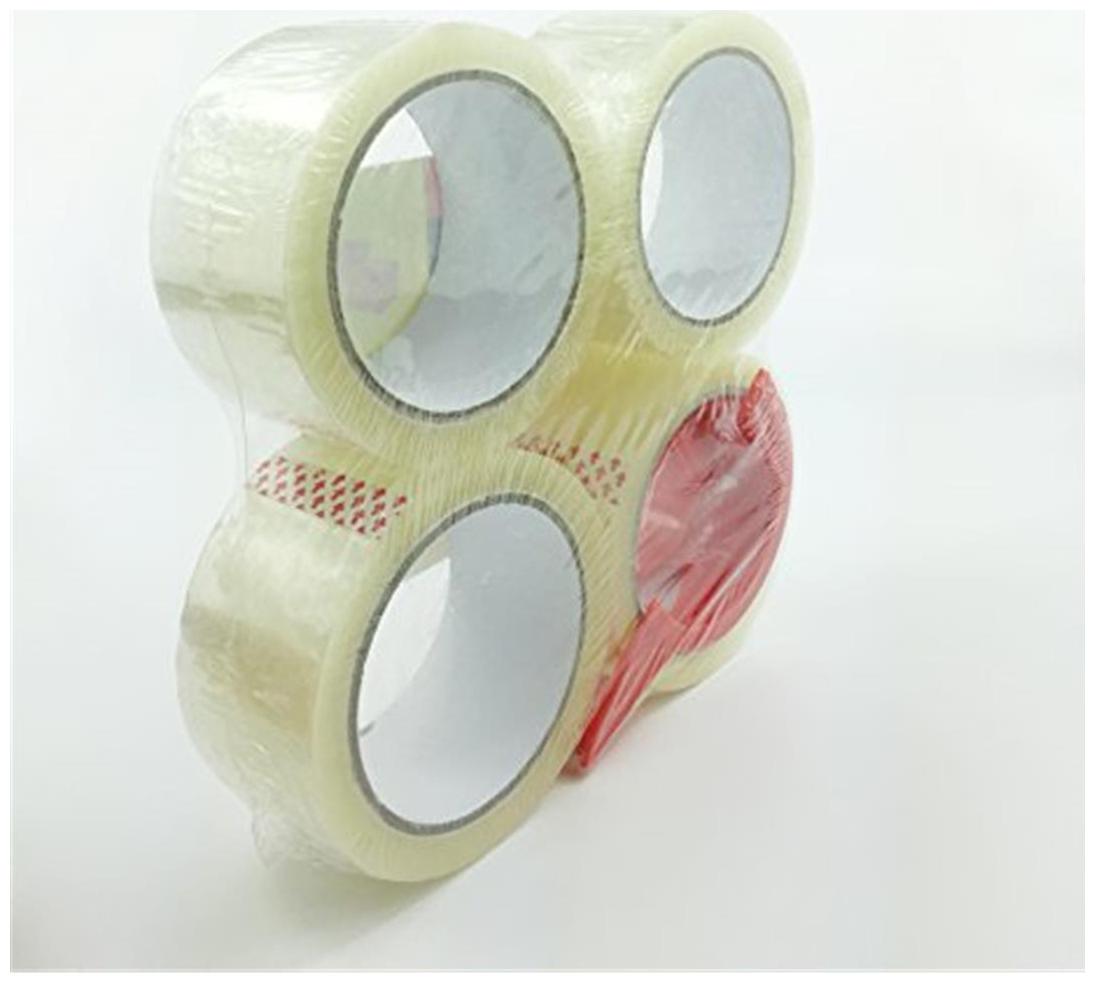 

Transparent Tape Roll 7 62 cm (3 inch) (Set Of 4) 65 m
