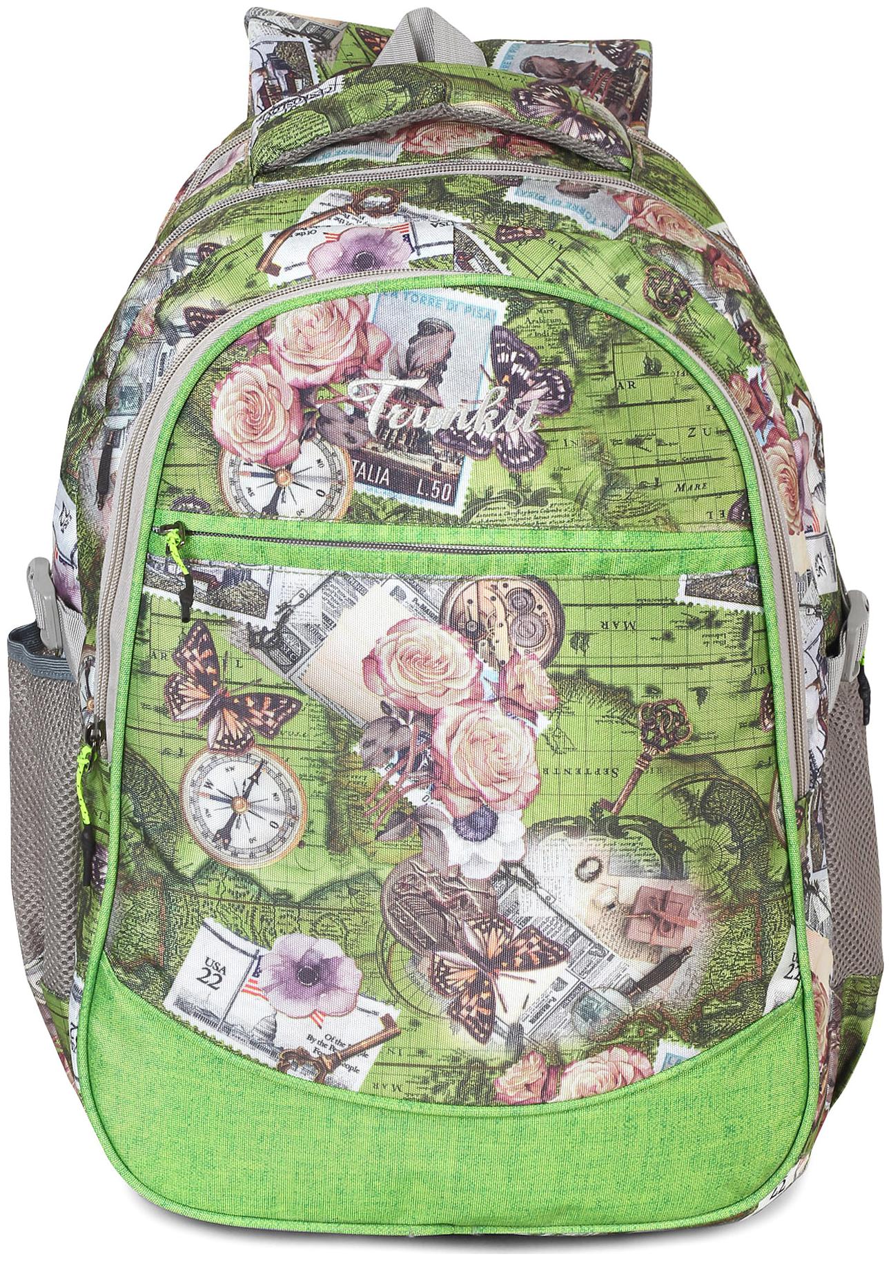 

TRUNKIT 30 L School bag Backpack - Green