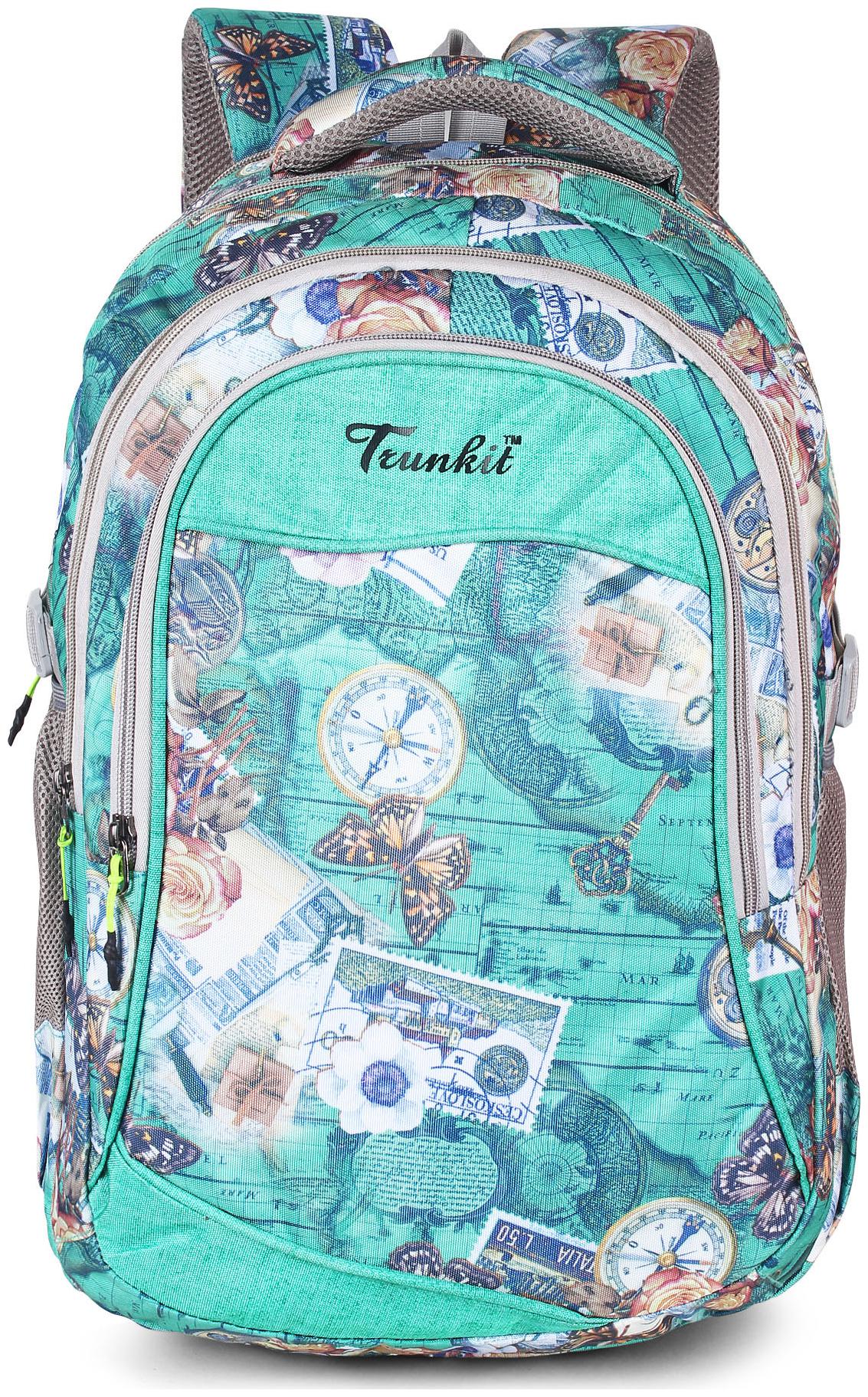 

TRUNKIT 30 L School bag Backpack - Green