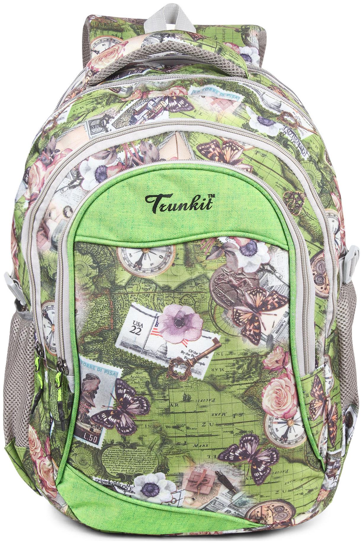 

TRUNKIT 30 L School bag Backpack - Green