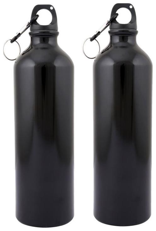 

Tuelip Aluminium Durable Sports Water Bottle For College School Bottle 750 ml (Pack of 2)