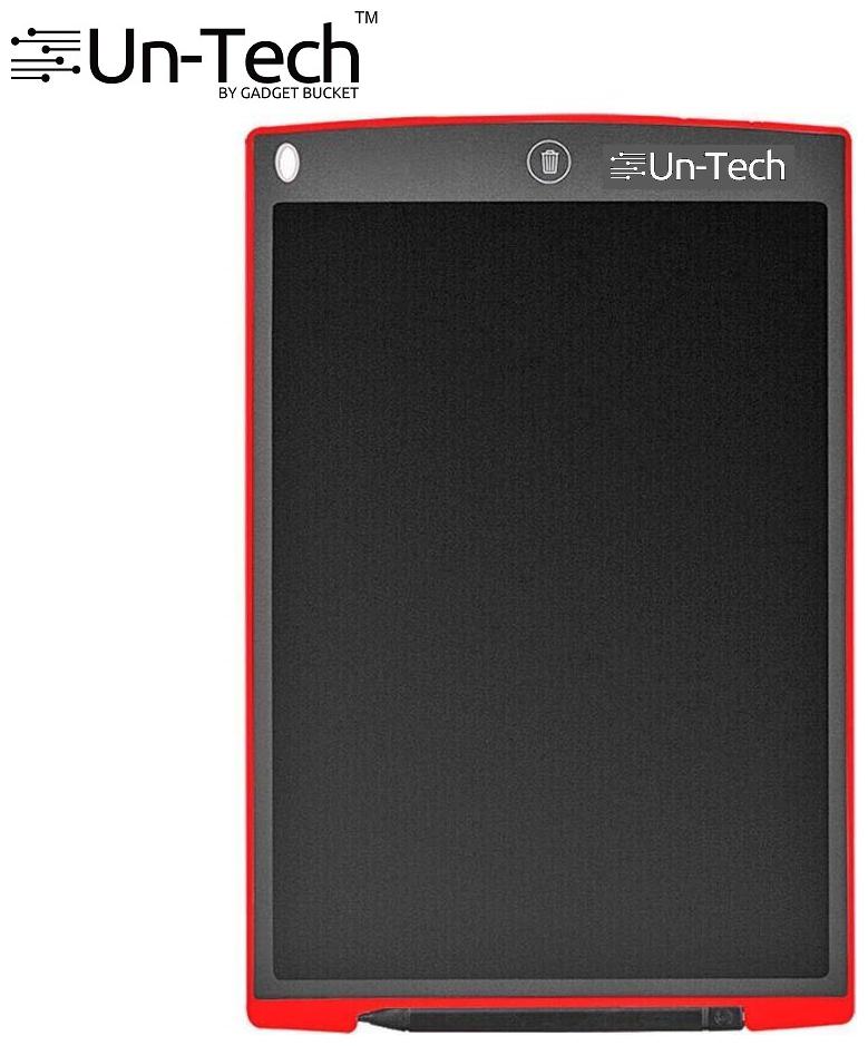 

Un-Tech Portable 12 inch RuffPad E-Writer LCD Writing Paperless Digital Drawing Tablet Handwriting Notepad (Red)