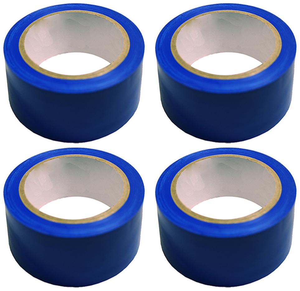 

VCR Blue Floor Marking Tape - 23 Meters in Length 72mm 3 Width - 4 Rolls Per Pack