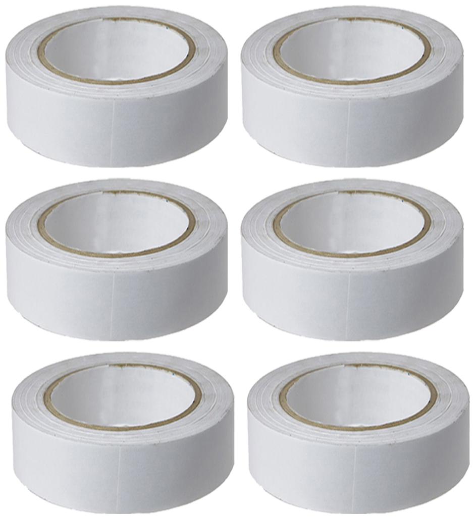 

VCR Double Side Tissue Tape - 45 Meters in Length - 48mm 2 Width - 6 Rolls Per Pack