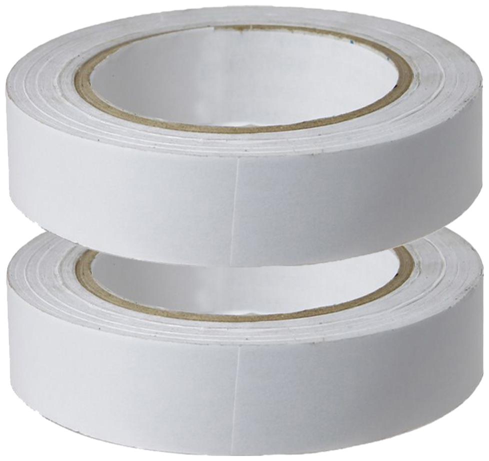 

VCR Double Side Tissue Tape - 10 Meters in Length - 24mm 1 Width - 2 Rolls Per Pack