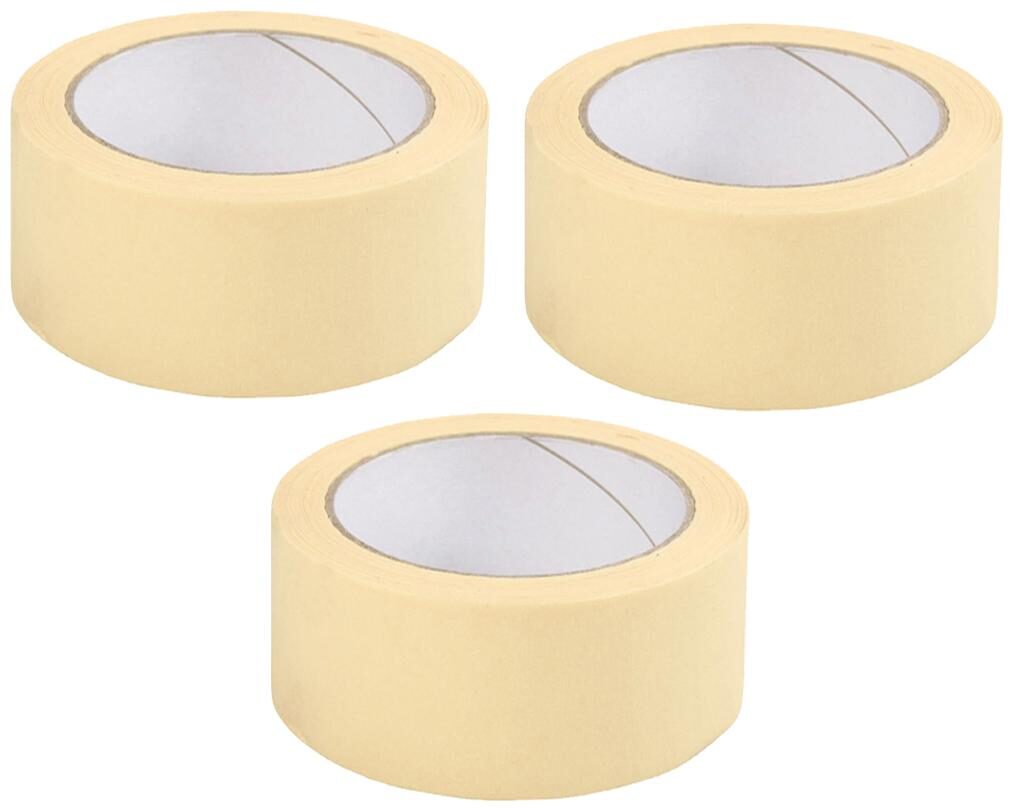 

VCR Masking Tape - 20 Meters in Length 48mm 2 Width - 3 Rolls Per Pack