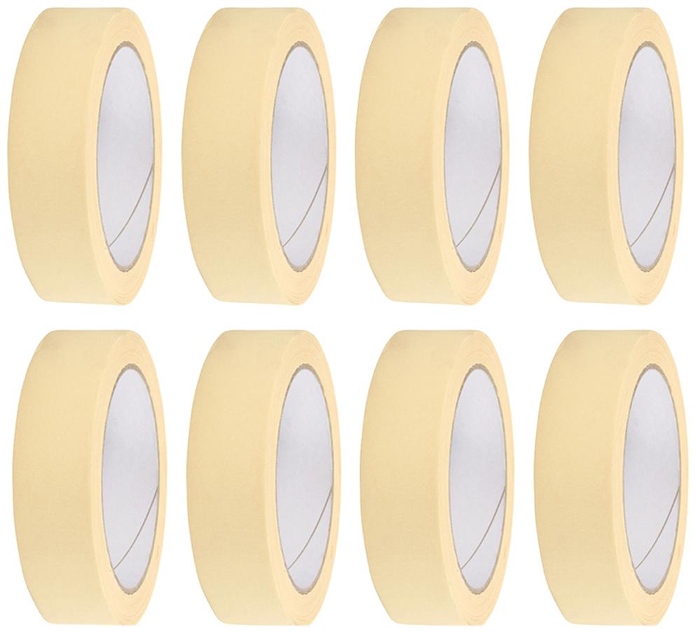 

VCR Masking Tape - 20 Meters in Length 36mm 1 5 Width - 8 Rolls Per Pack