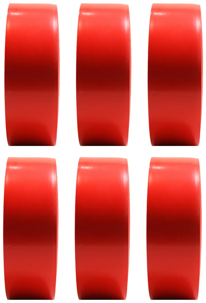

VCR Red Floor Marking Tape - 23 Meters in Length 24mm 1 Width - 6 Rolls Per Pack