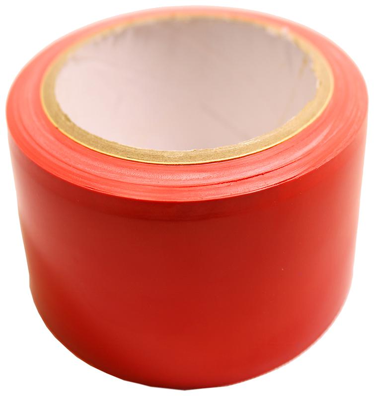 

VCR Red Floor Marking Tape - 23 Meters in Length 96mm 4 Width - 9 Rolls Per Pack