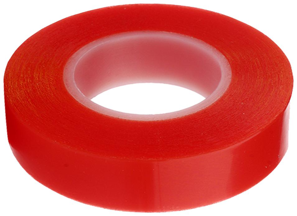 

VCR RED Strong Acrylic Transparent Adhesive - Double Sided Heat Resistant - (Polyester Tape) - 45 Meters in Length - 12mm Width - 5 Roll Per Pack