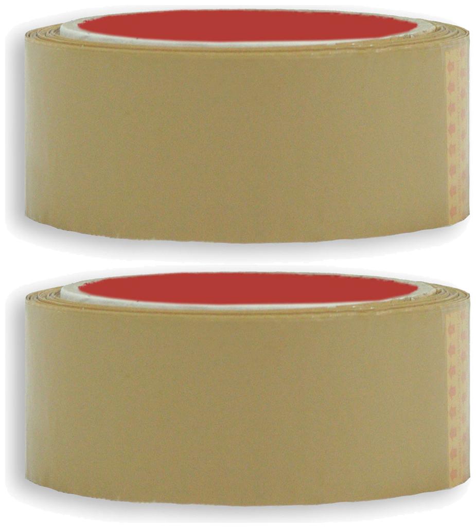

VCR Self Adhesive Brown Cello Tape - 35 Meters in Length - 36mm 1 5 Width - 2 Rolls Per Pack