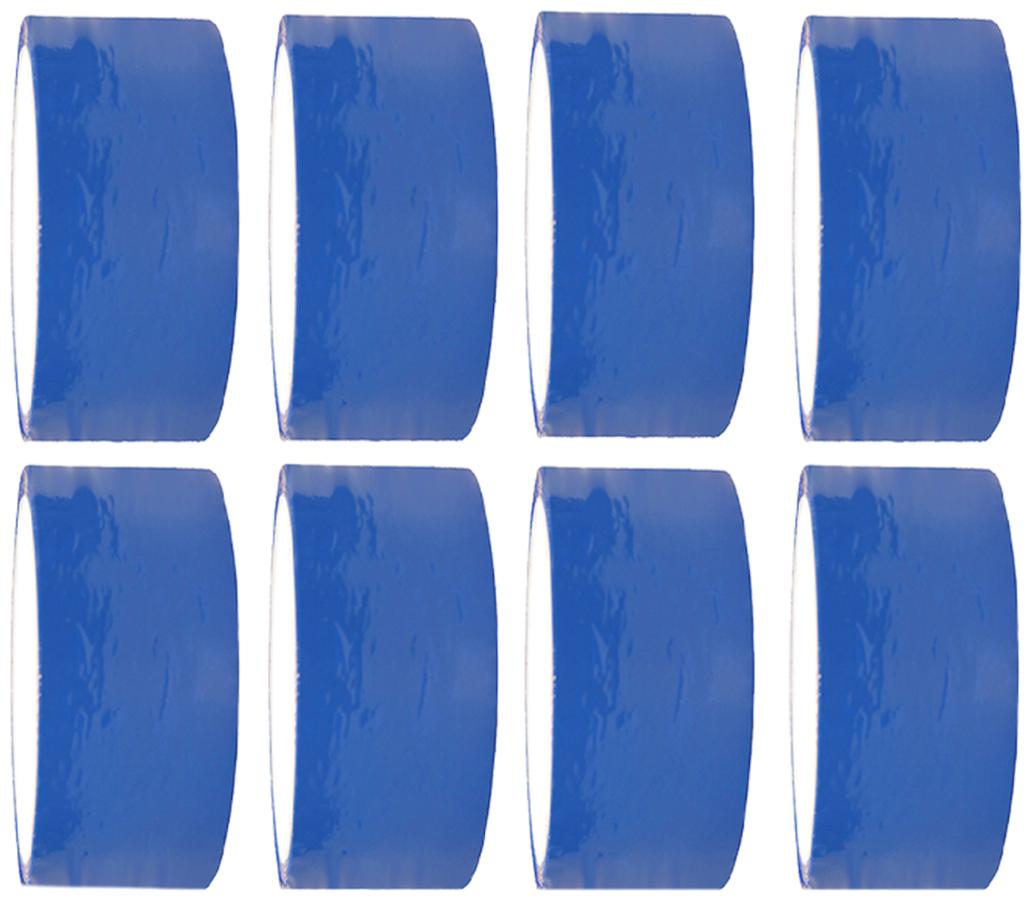 

VCR Blue Color Tape - 50 Meters in Length - 36mm 1 5 Width - 8 Rolls Per Pack