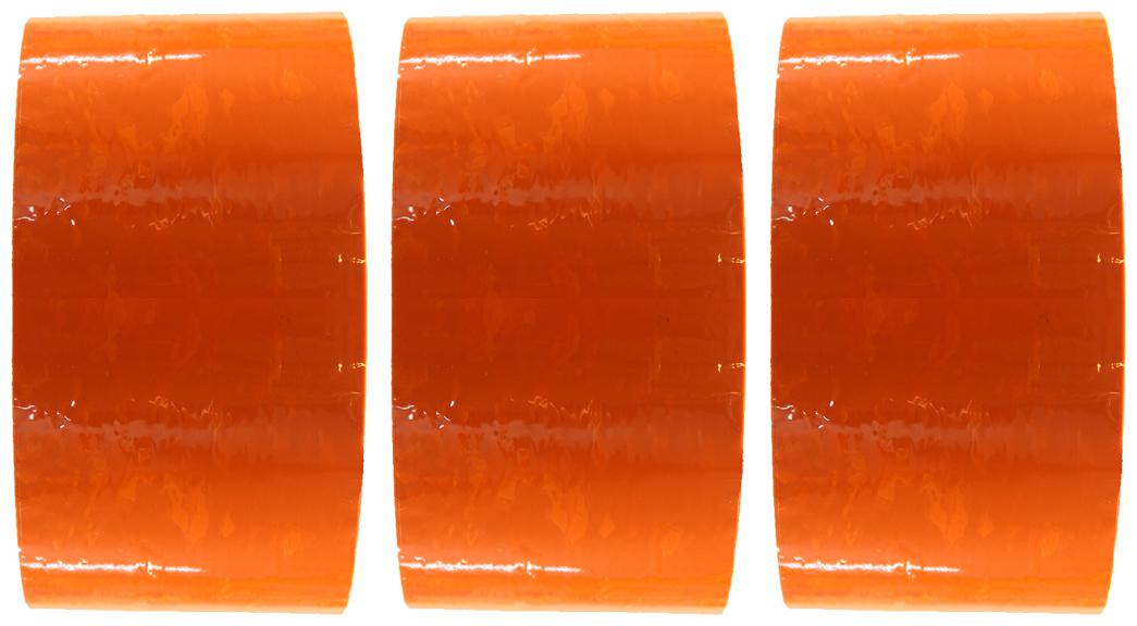 

VCR Orange Color Tape - 50 Meters in Length - 48mm 2 Width - 3 Rolls Per Pack