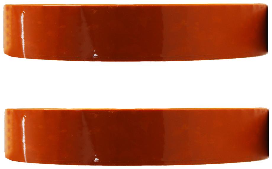 

VCR Orange Color Tape - 50 Meters in Length - 24mm 1 Width - 2 Rolls Per Pack