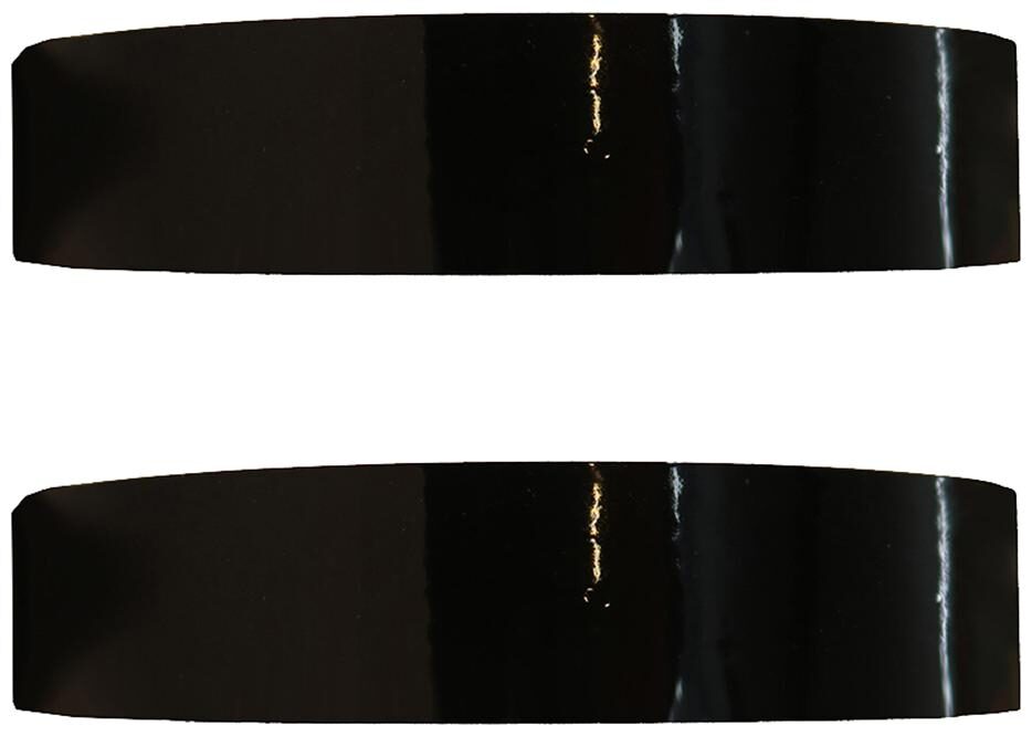

VCR Black Color Tape - 50 Meters in Length - 18mm 0 75 Width - 2 Rolls Per Pack