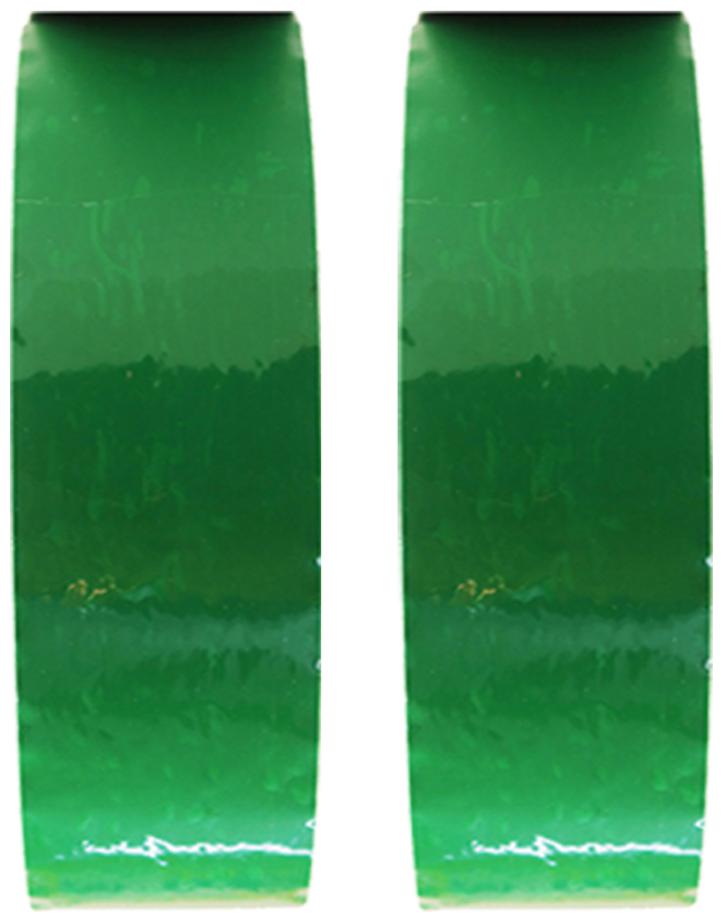 

VCR Green Color Tape - 50 Meters in Length - 36mm 1 5 Width - 2 Rolls Per Pack