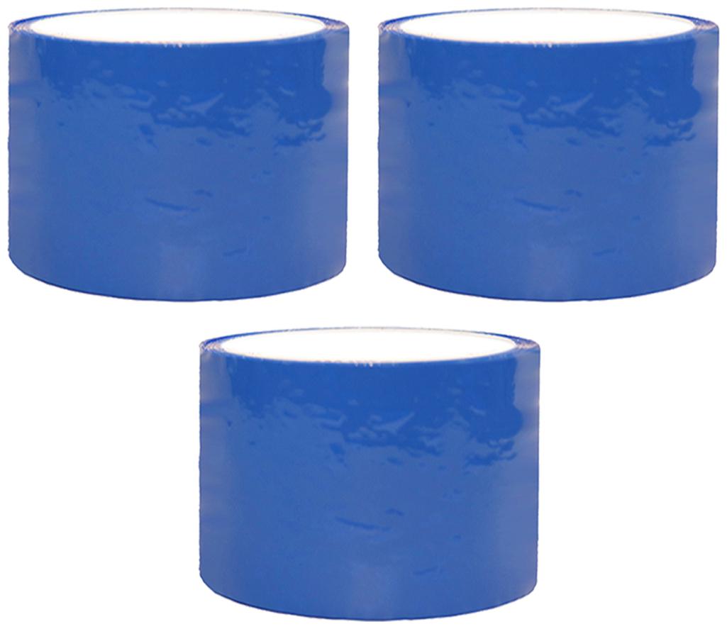 

VCR Blue Color Tape - 50 Meters in Length - 96mm 4 Width - 3 Rolls Per Pack