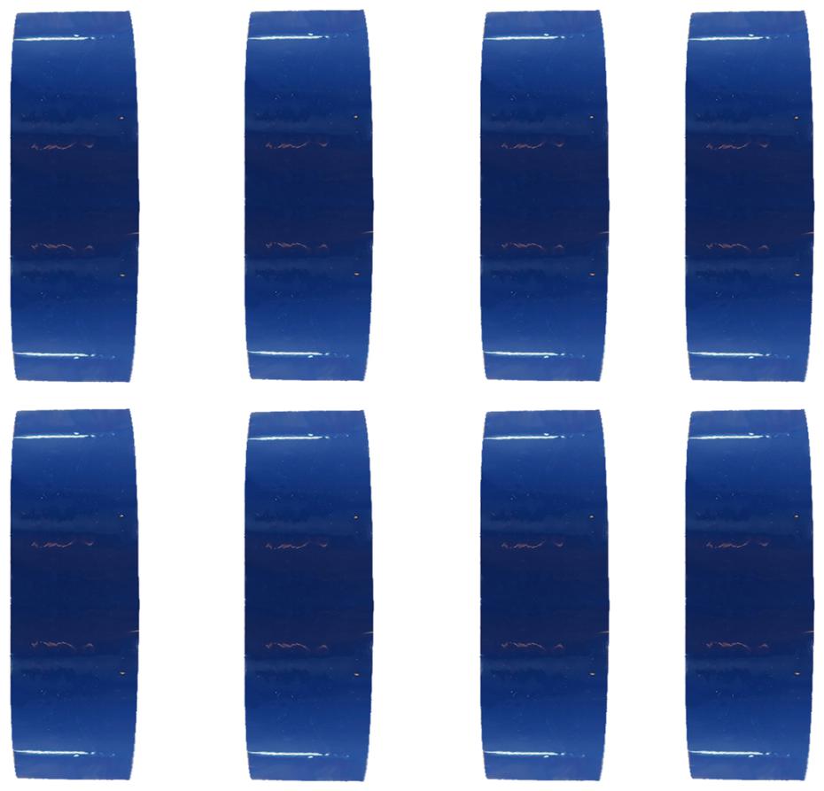 

VCR Blue Color Tape - 50 Meters in Length - 18mm 0 75 Width - 8 Rolls Per Pack