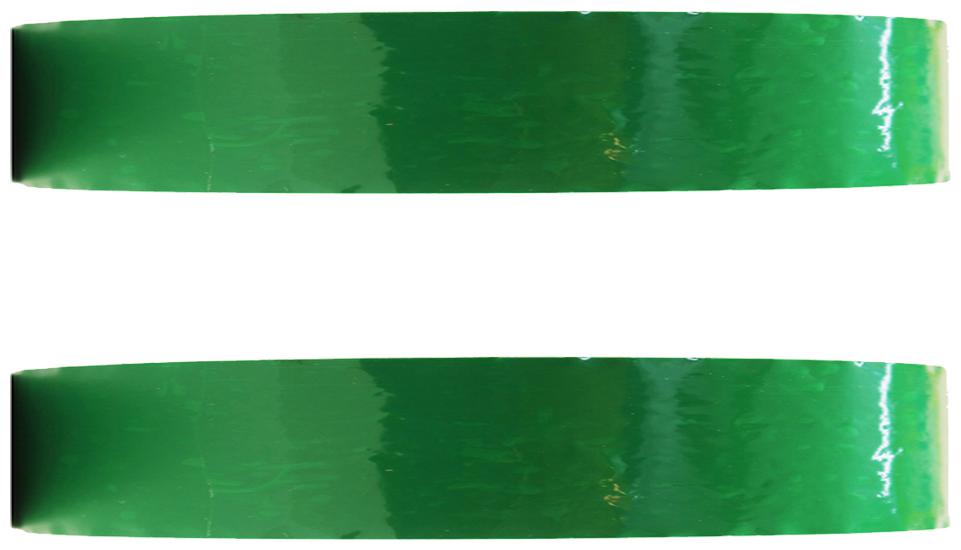 

VCR Green Color Tape - 50 Meters in Length - 12mm 0 5 Width - 2 Rolls Per Pack