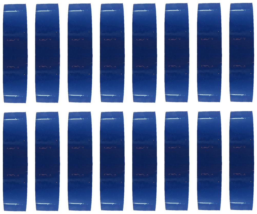 

VCR Blue Color Tape - 50 Meters in Length - 18mm 0 75 Width - 16 Rolls Per Pack