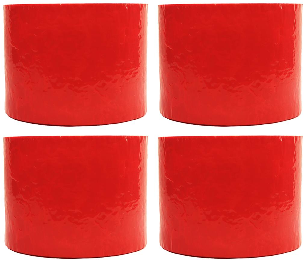 

VCR Red Color Tape - 50 Meters in Length - 72mm 3 Width - 4 Rolls Per Pack