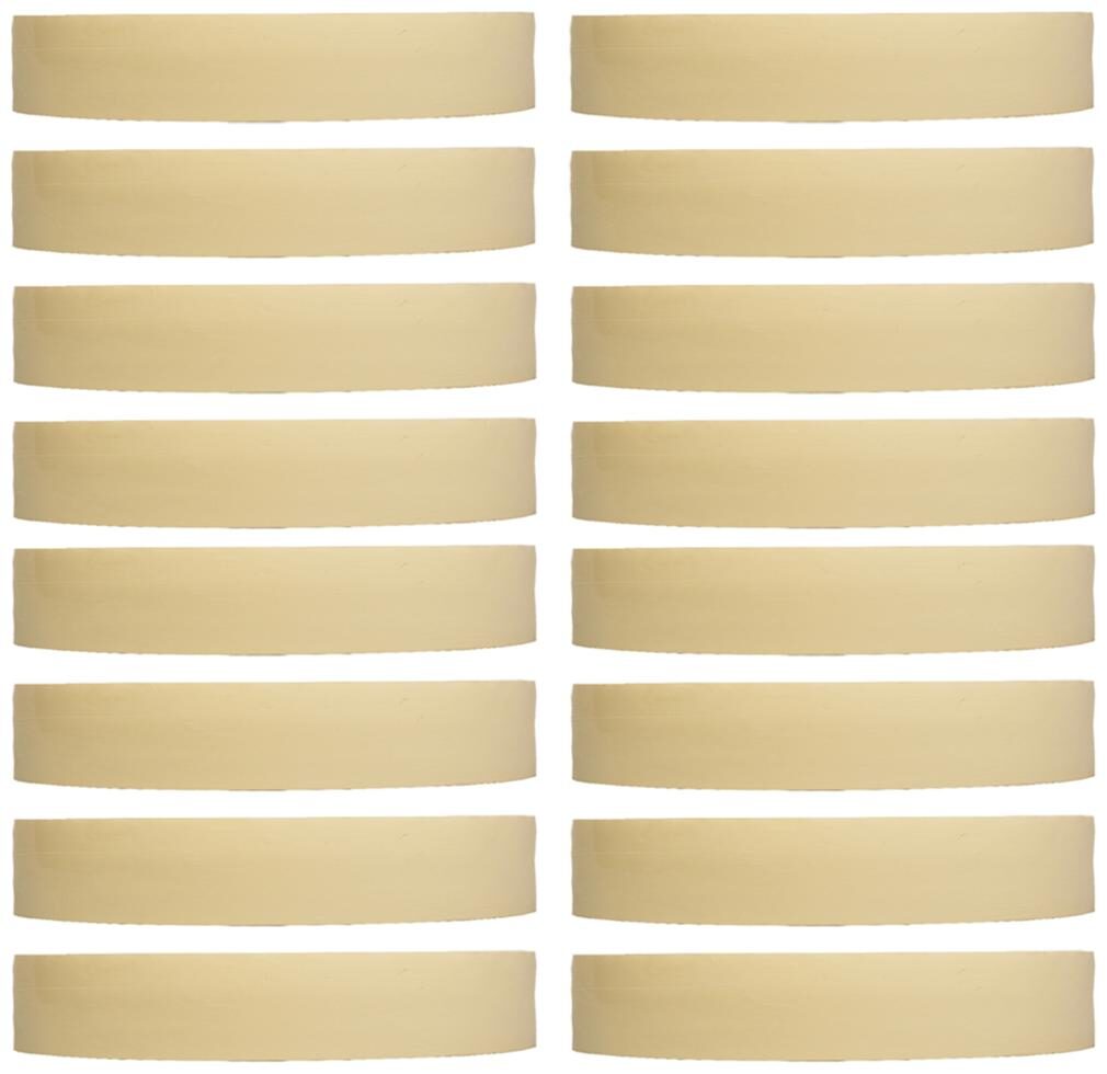 

VCR White Color Tape - Milky - 50 Meters in Length - 18mm 0 75 Width - 16 Rolls Per Pack