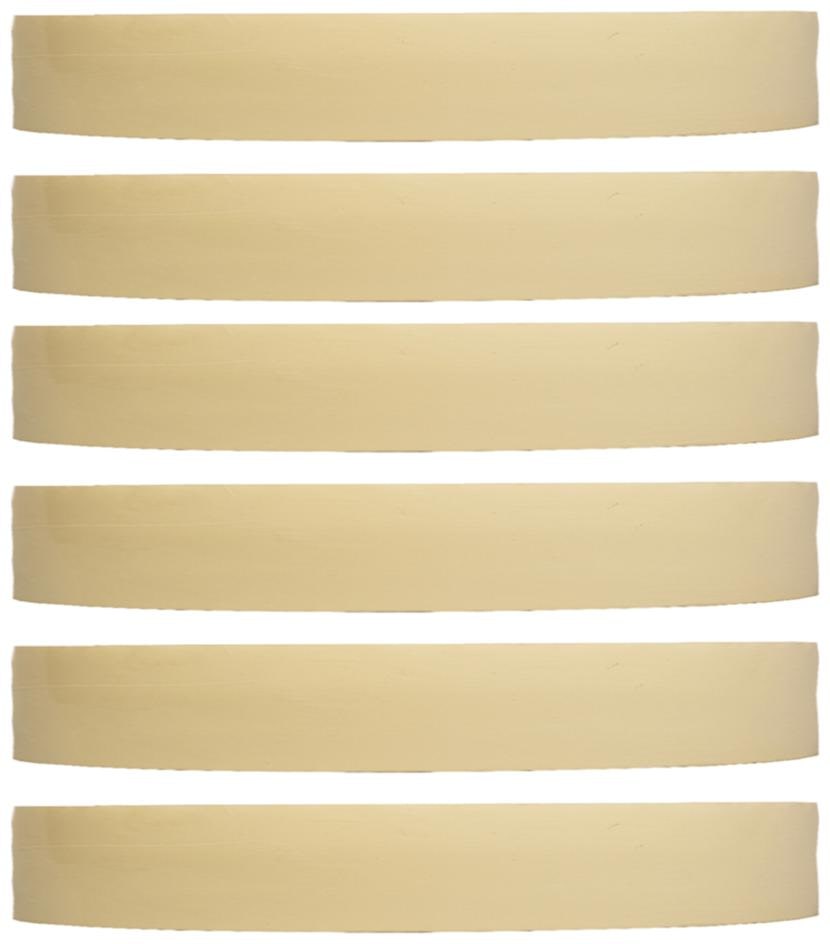 

VCR White Color Tape - Milky - 50 Meters in Length - 24mm 1 Width - 6 Rolls Per Pack