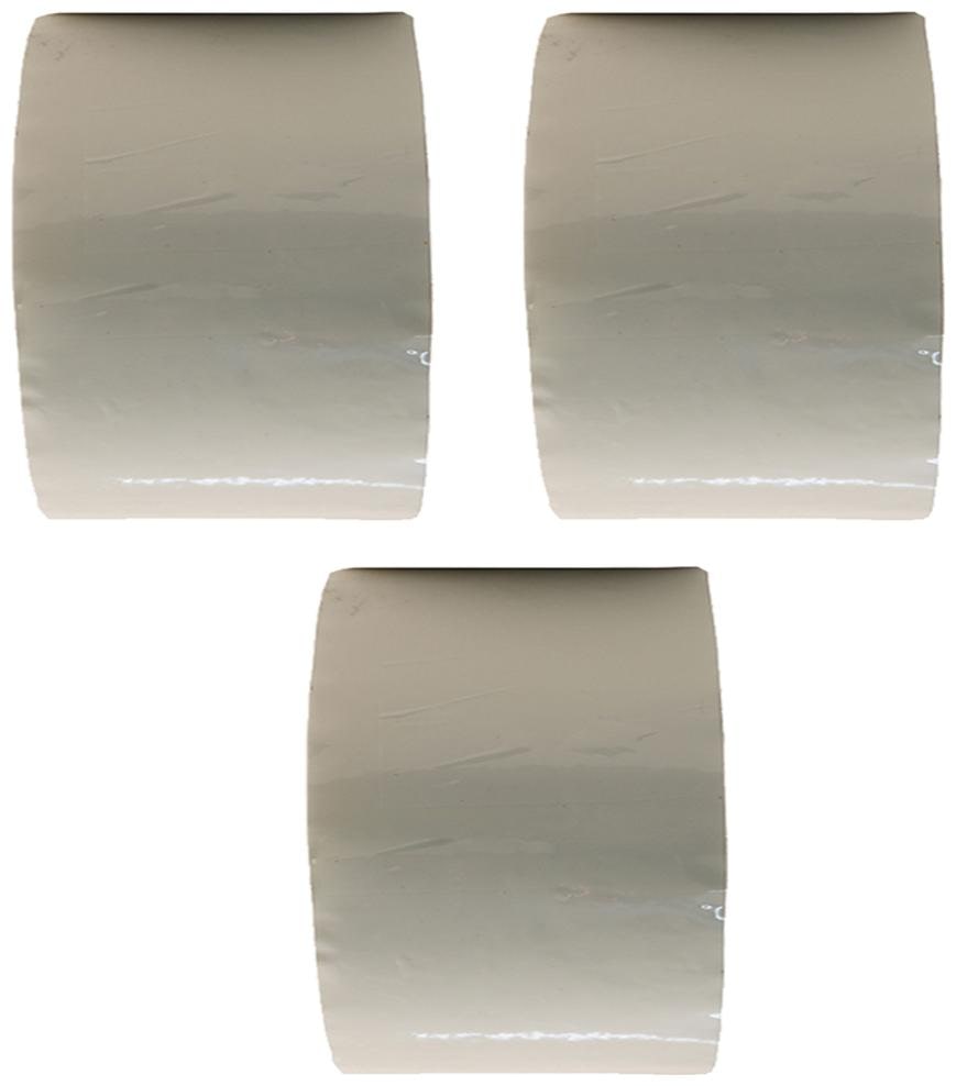 

VCR White Color Tape - Milky - 50 Meters in Length - 60mm 2 5 Width - 3 Rolls Per Pack