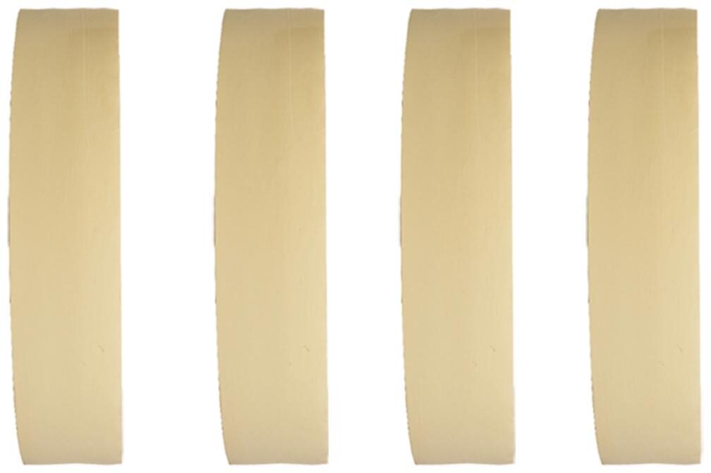 

VCR White Color Tape - Milky - 50 Meters in Length - 36mm 1 5 Width - 4 Rolls Per Pack