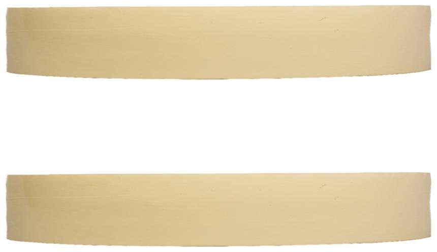 

VCR White Color Tape - Milky - 50 Meters in Length - 24mm 1 Width - 2 Rolls Per Pack