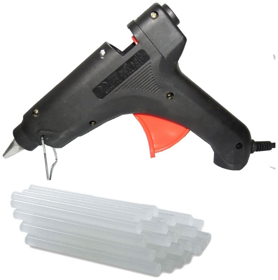 

VERTEX 40W HEAVY DUTY GLUE GUN WITH 3 GLUE STICKS