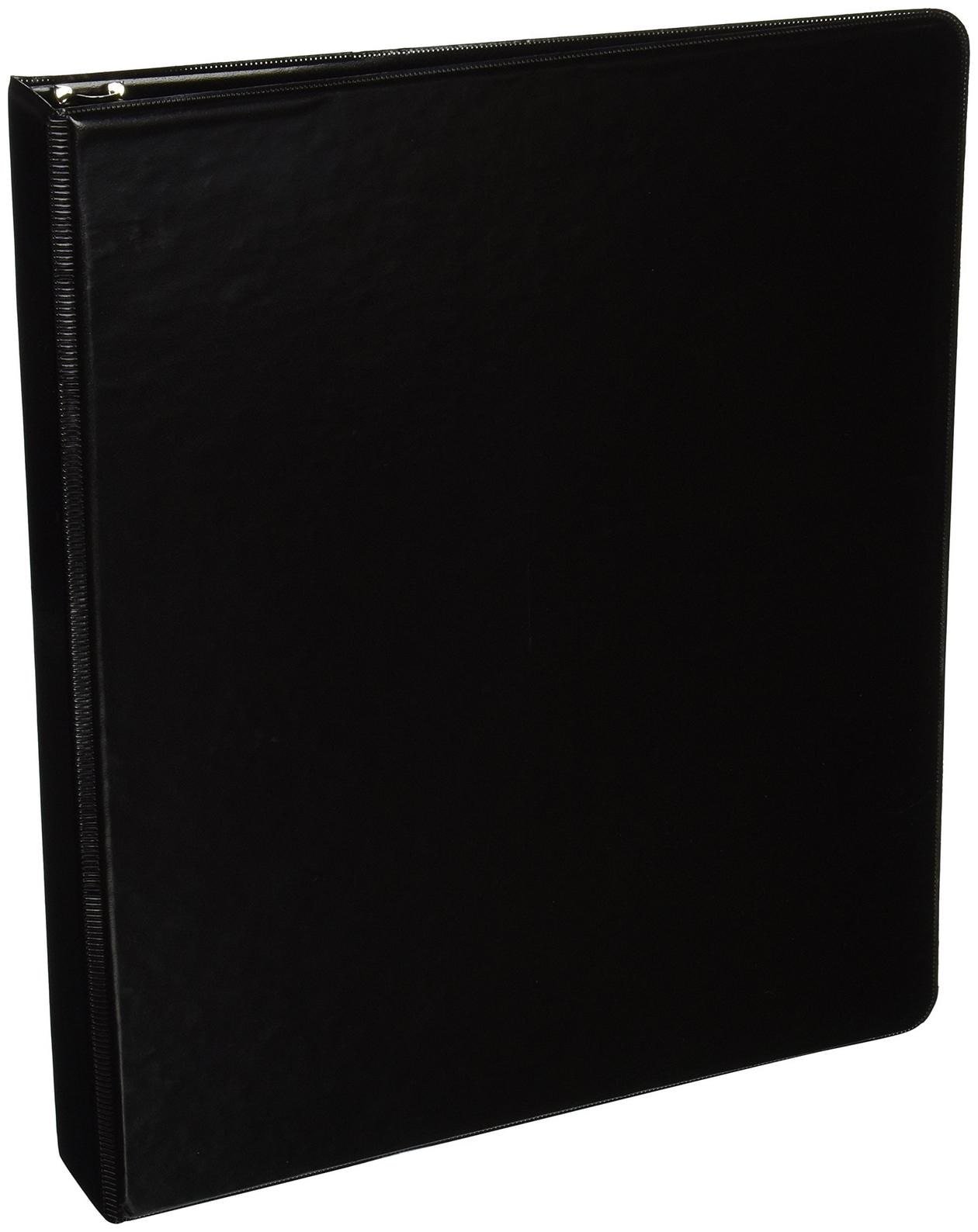 

Wilson Jones 3 Ring Binder 1 Inch Round Ring 4 Pack Black W70368-14NBPP
