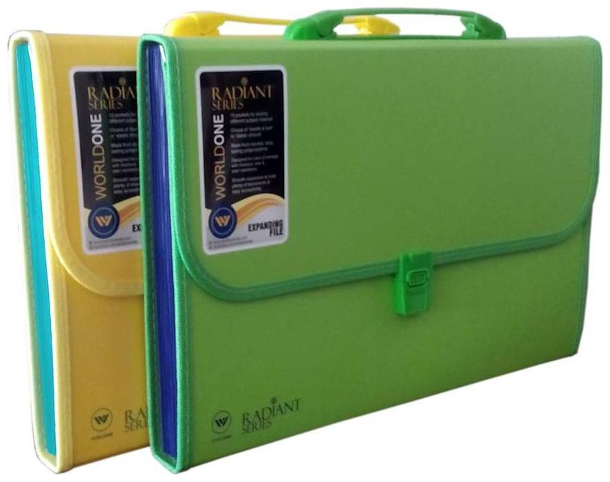 

Worldone Expanding File 13 Pockets Set of 2