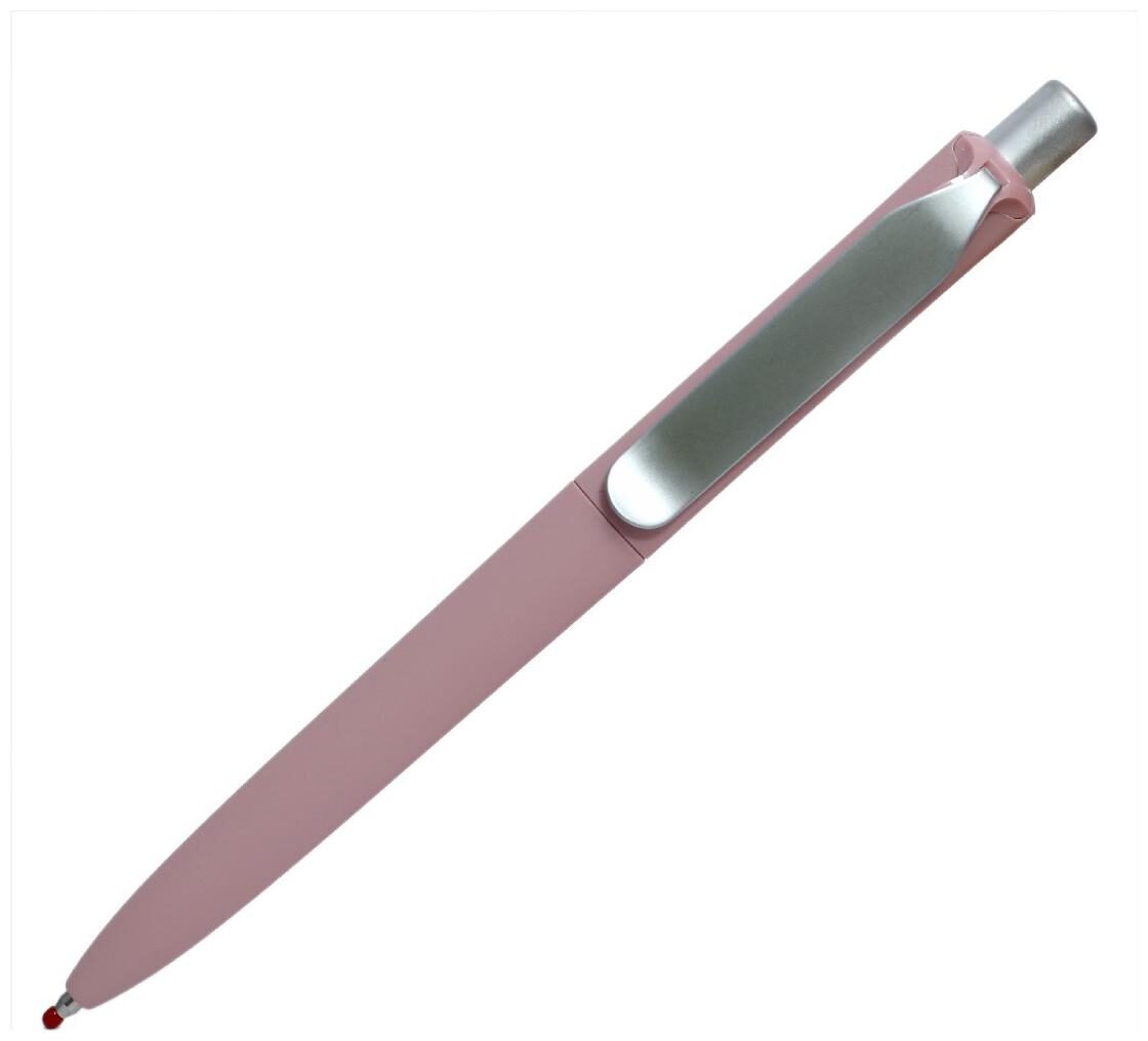 

Write1 Prodir DS8 Switzerland Made Soft Touch Refillable Superdry Gel Pen with Metal Clip (Rose)
