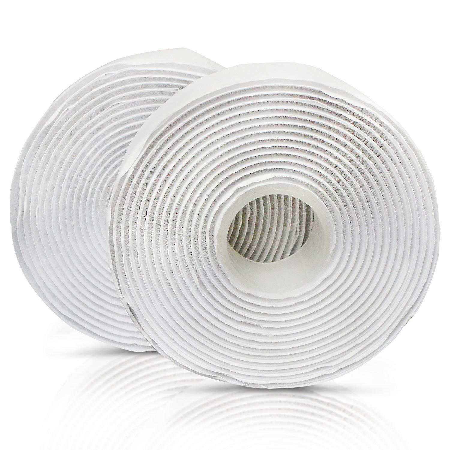 

XFasten Adhesive Hook and Loop White 1-Inch x 10-Foot