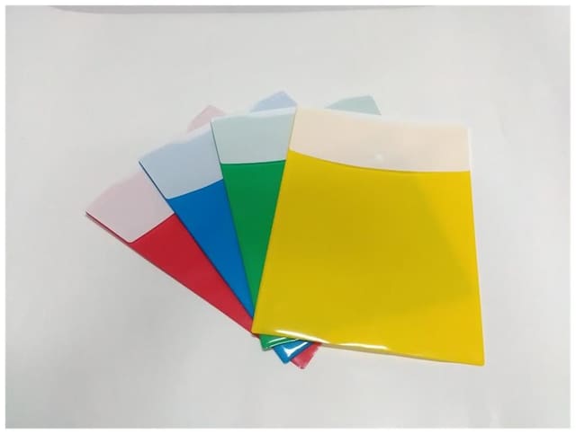 YES Double Pocket Button Envelopes (Pack of 10)