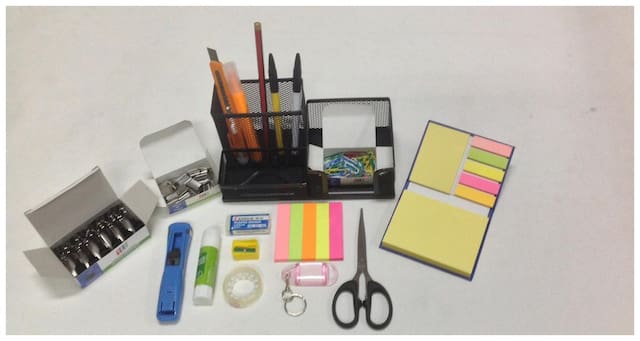 YES Wire Mesh Desk Organizer Set