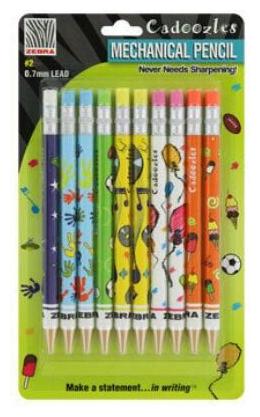 

Zebra Mechanical Pencils Cadoozles Assorted Designs