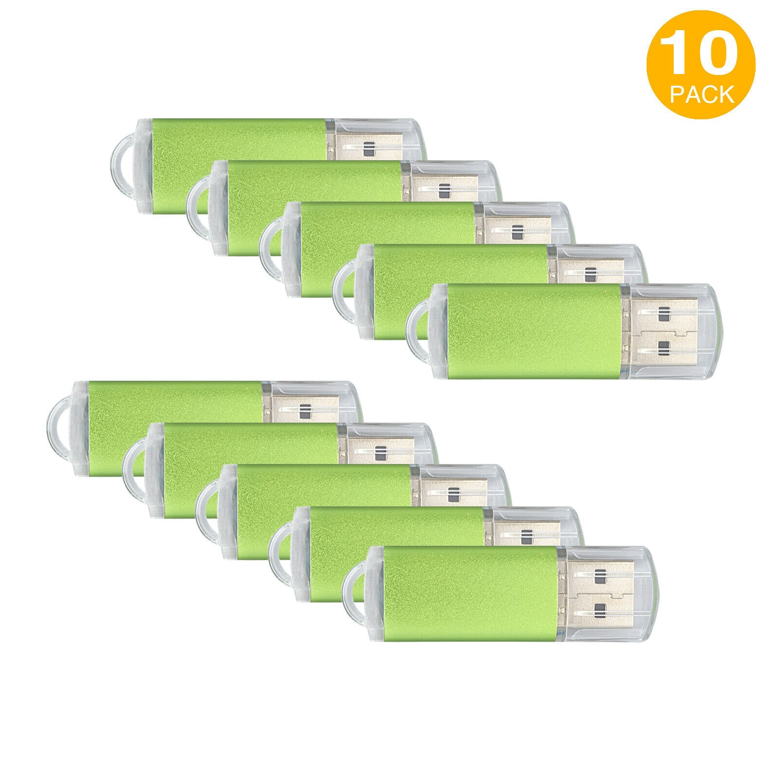 

10 Pack 16GB USB 2 0 Flash Drive High Speed Pen Drive Thumb Storage Memory Stick