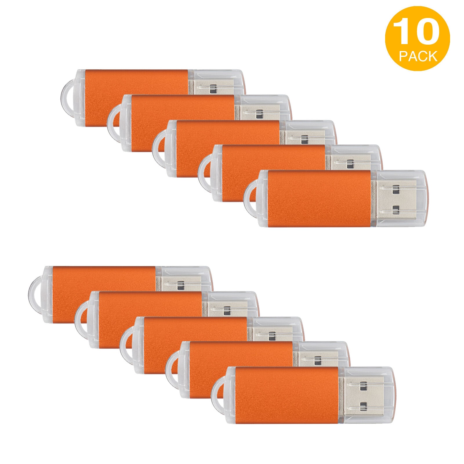 

10Pack 16GB USB 2 0 Flash Drives Memory Storage Stick U Disks Thumb Pen Drives