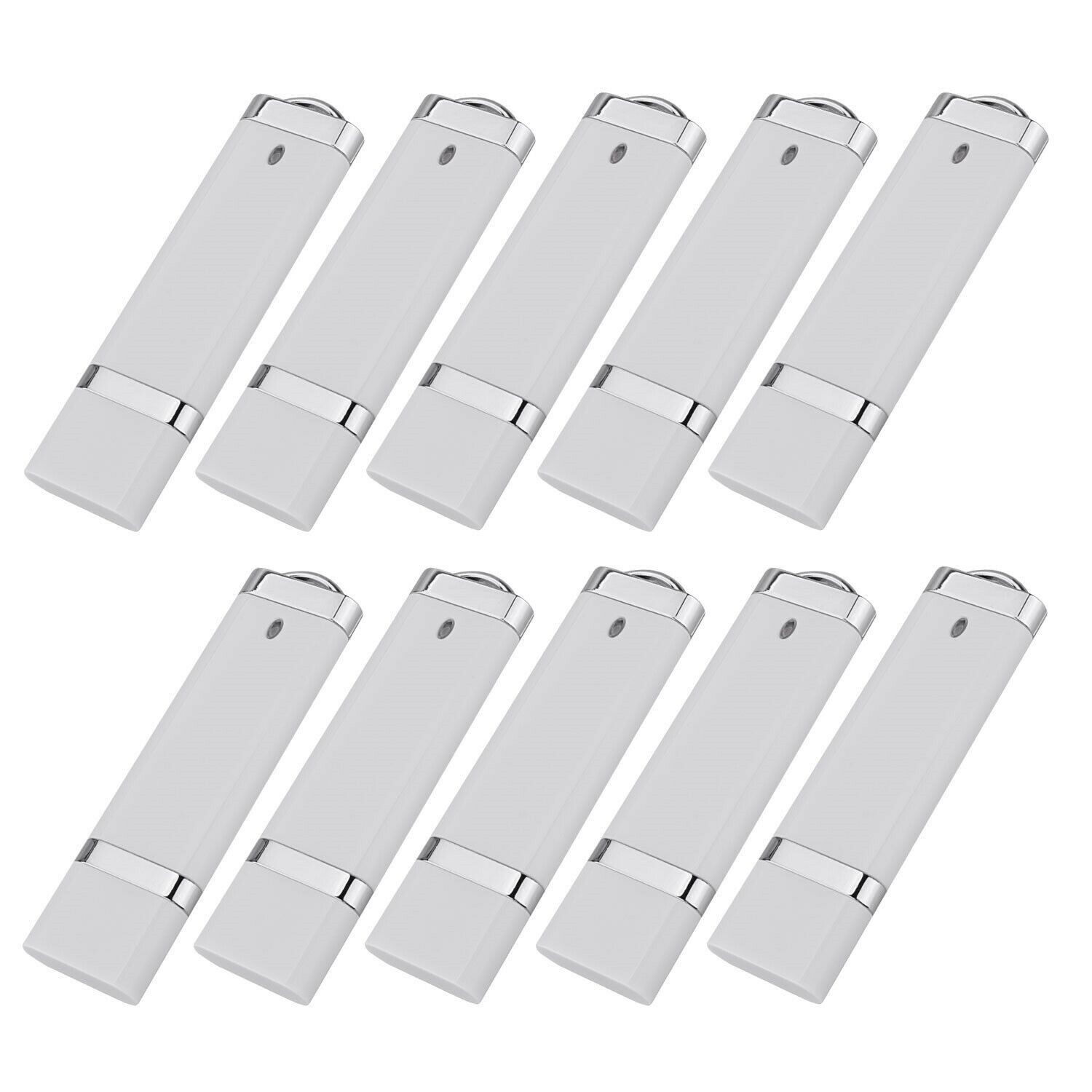 

10PCS 1GB-16GB USB Flash Drives Lighter Model Flash Memory Stick Thumb Pen Drive
