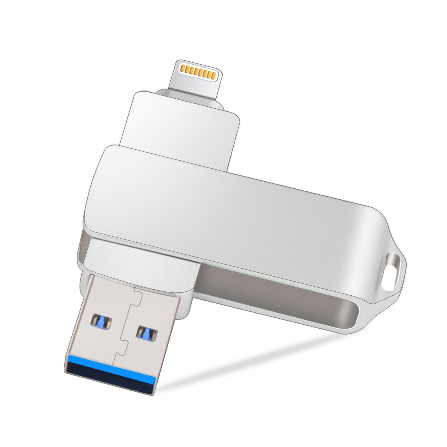 

32 64 128G USB 3 0 Thumb Memory Flash Sticks Dual Ports Drives for iPhone PC