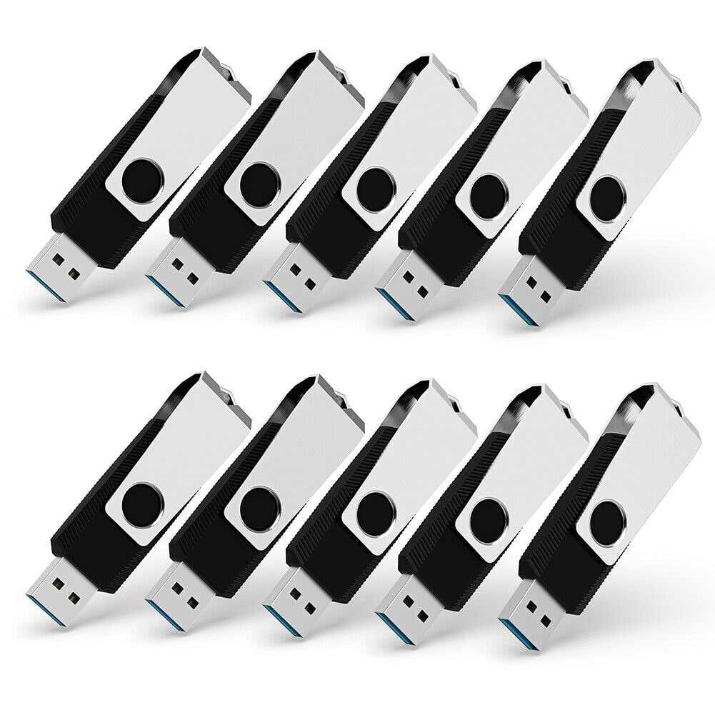 

5 10Lot 64G USB Flash Drive 3 0 Memory Stick Swivel Pen Storage U Disk 90MB S