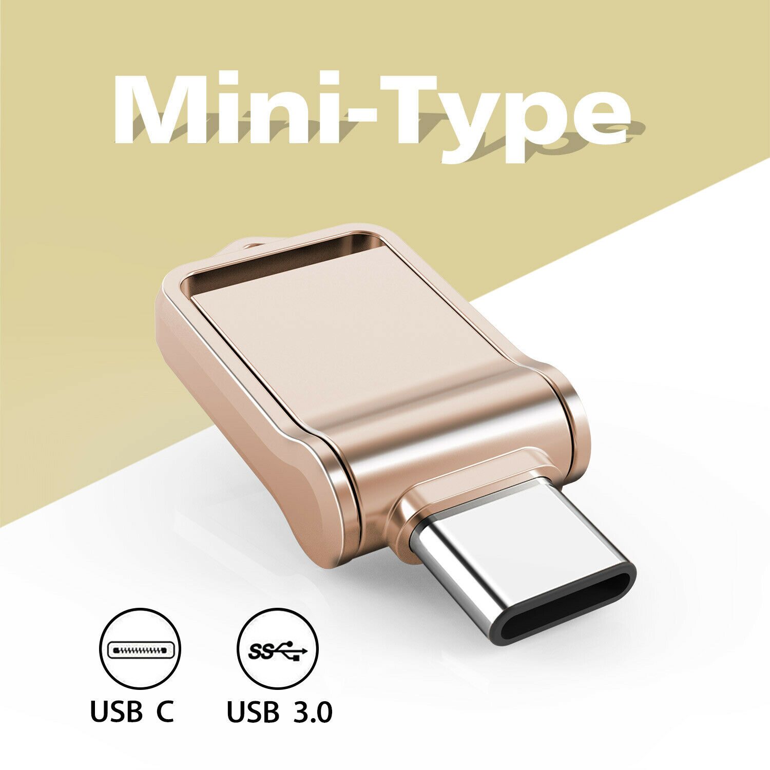 

64G Dual Type-C OTG 3 0 USB C Port Flash Drive Waterproof Memory Stick Thumb