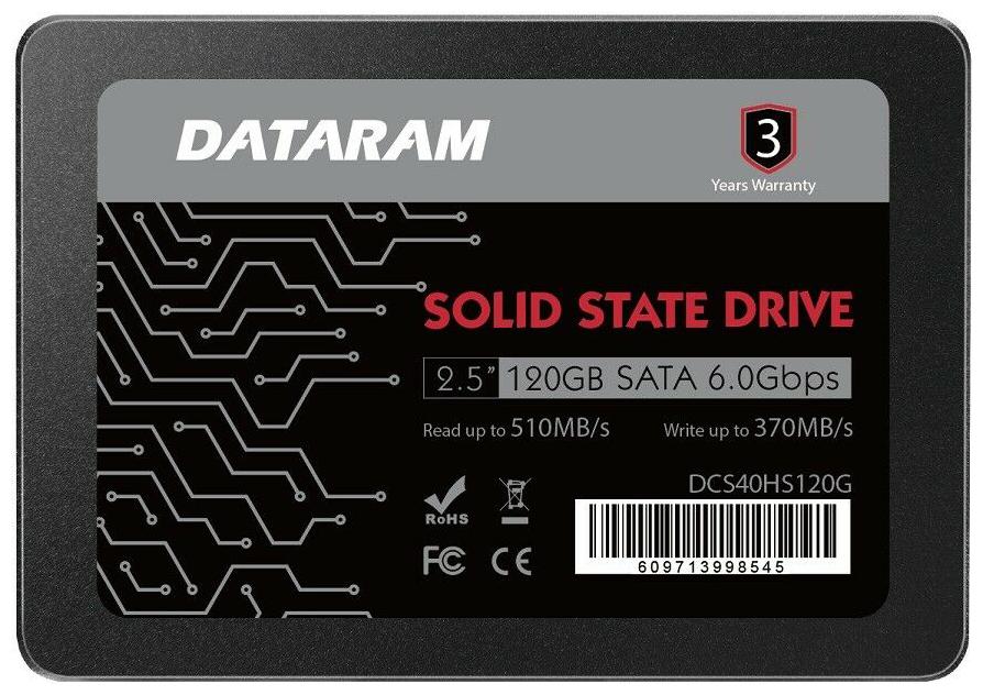 

DATARAM 120GB 2 5 SSD DRIVE FOR INTEL NUC7I5BNK