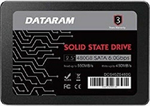 

DATARAM 480GB 2 5 SSD DRIVE FOR BIOSTAR RACING B350GT5