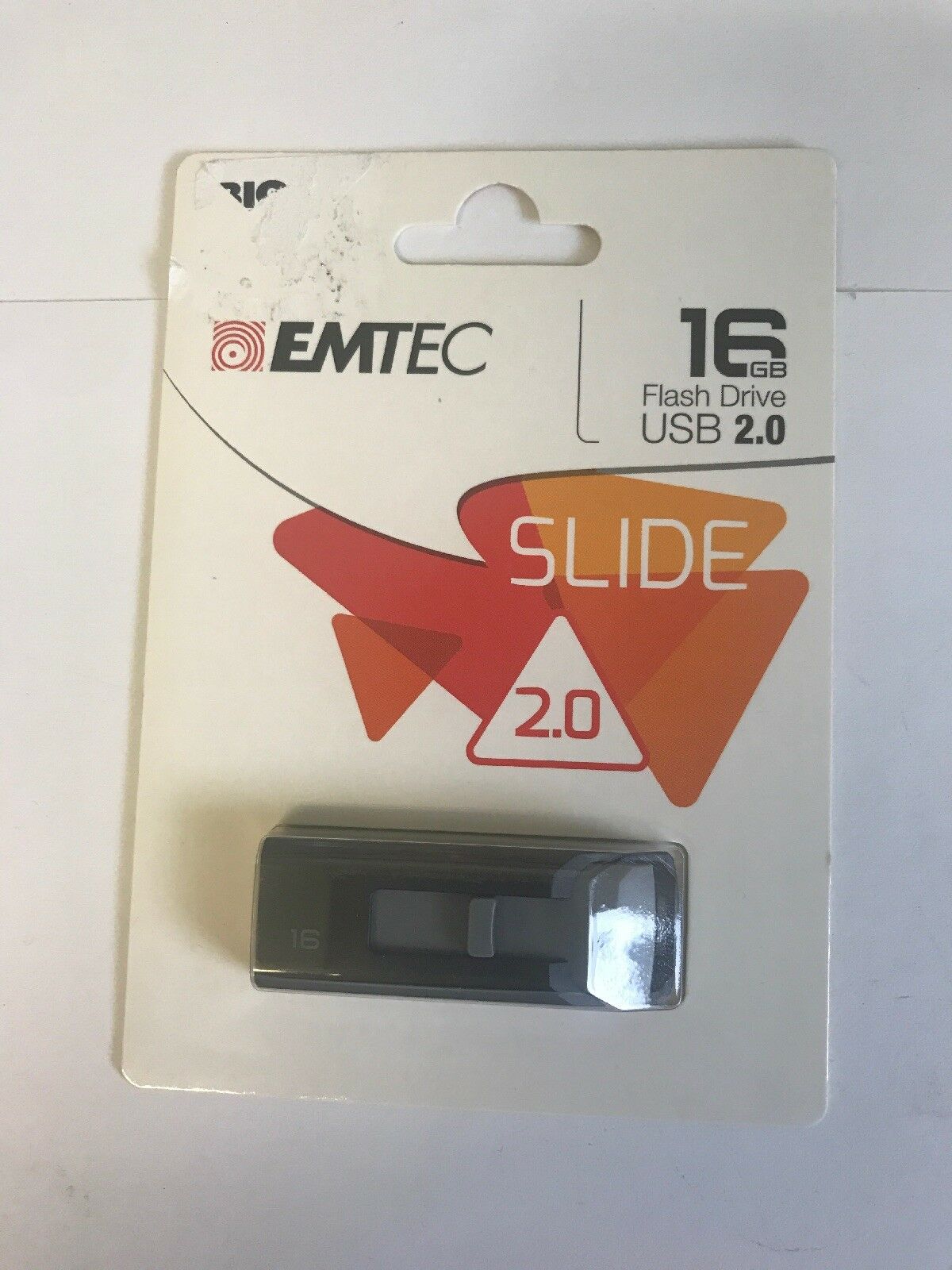 

Emtec 16 GB USB Flash Drive in Black 2 0 Slide Windows Mac Compatible N613
