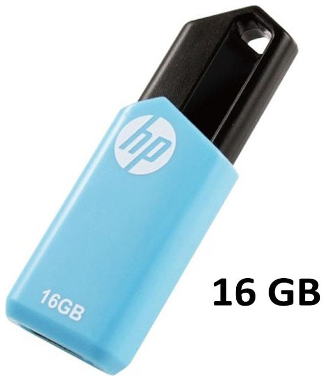 HP V150W 16 GB USB 2.0 Pendrive Blue by Bluetooth World